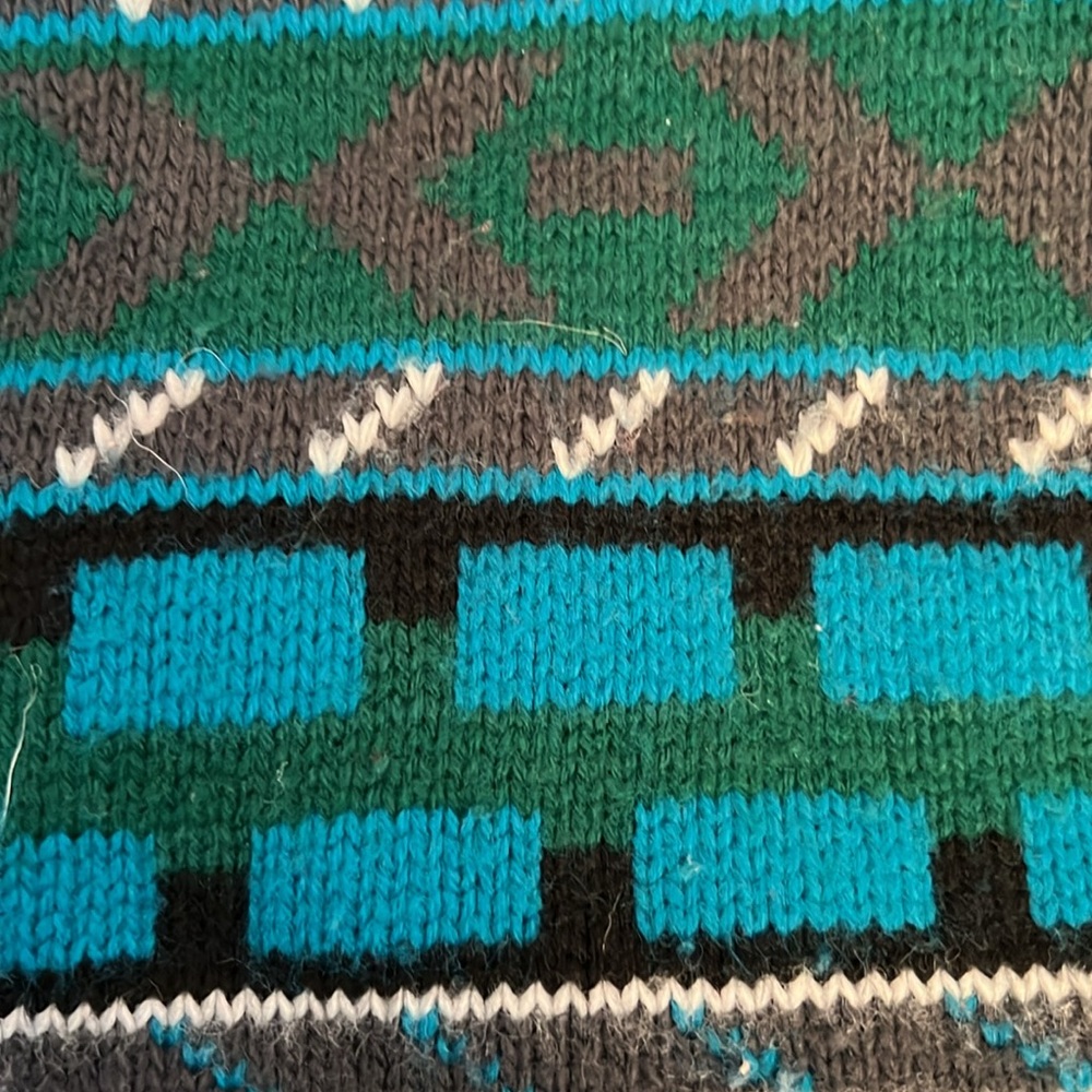 ❤️HOST PICK❤️Turquoise Pattern Ski Hat-See photos Questions - Picture 5 of 5